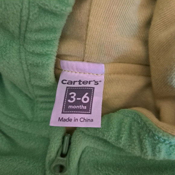 Carters Dragon Halloween Costume One Piece Size 3-6 Months - Picture 3 of 4